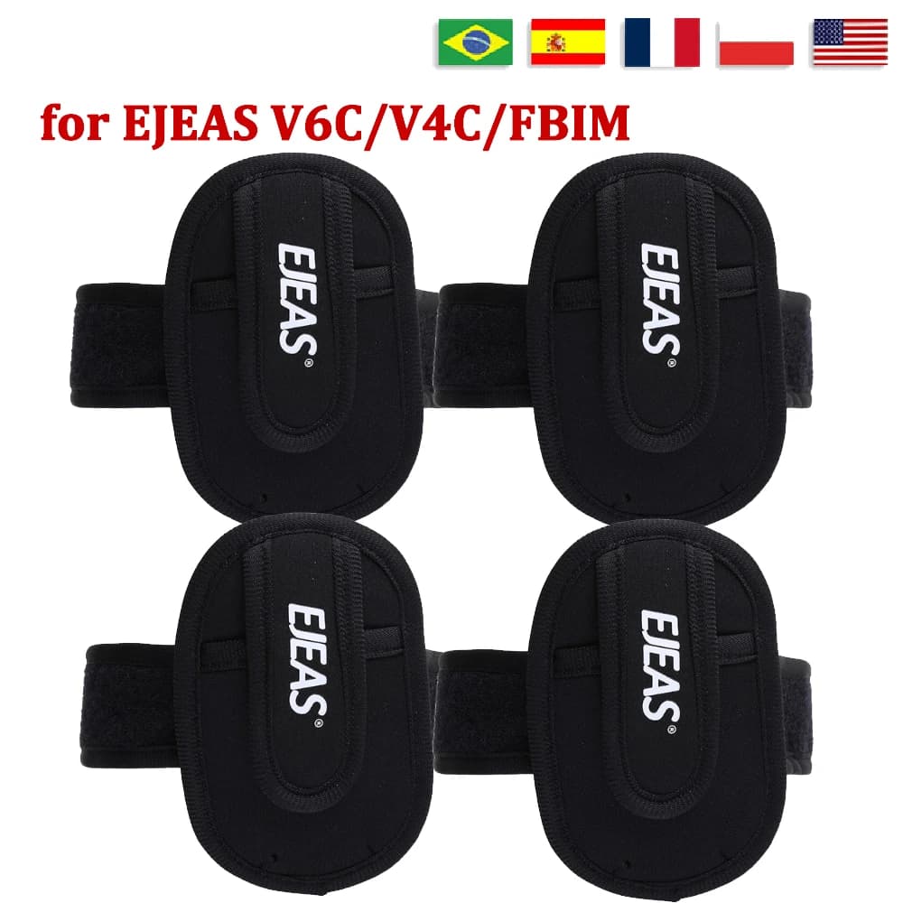 EJEAS V4C PLUS V6C PRO FBIM Bolsa de Brazo Portátil, Funda Suave para Casco, Auriculares de Árbitro, Material Plástico, Easypocket