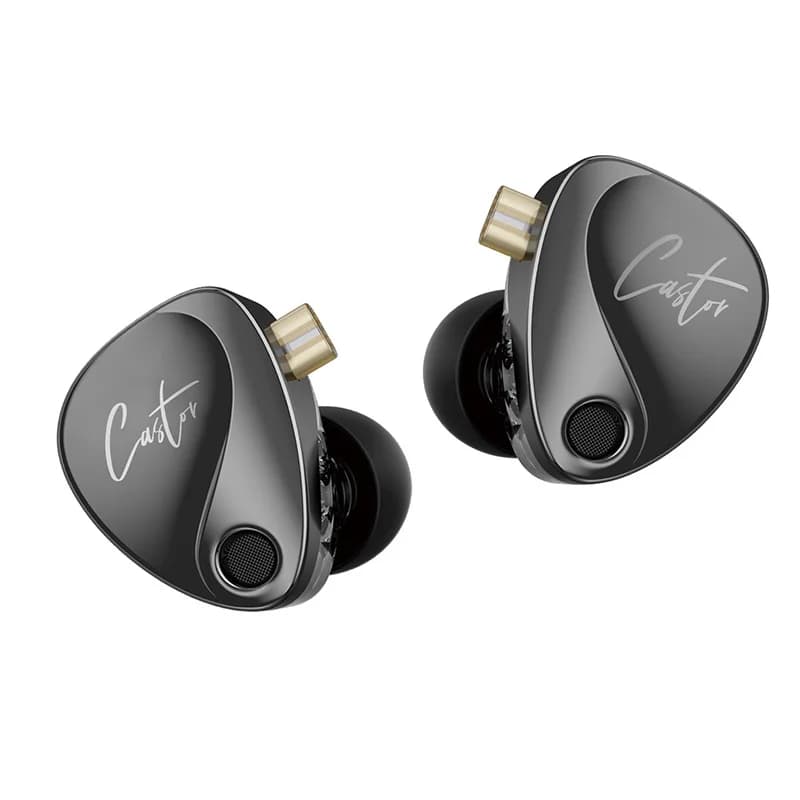 Nuevos auriculares KZ Castor In Ear HiFi 2DD dinámicos de alta gama con armadura equilibrada sintonizable, auriculares con Monitor, auriculares con