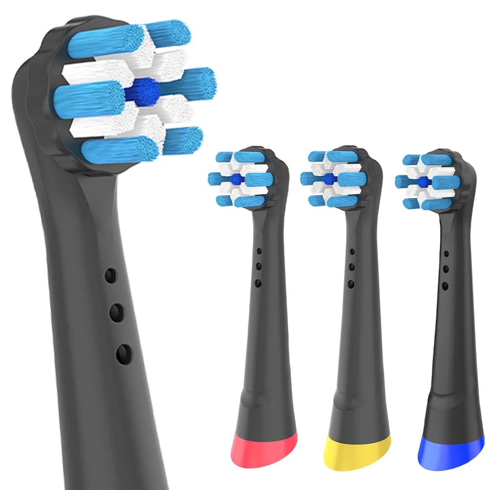 Paquete de 4 8 12 cabezales de cepillos de dientes, compatibles con cabezales de repuesto para cepillos de dientes eléctricos Oral B iO