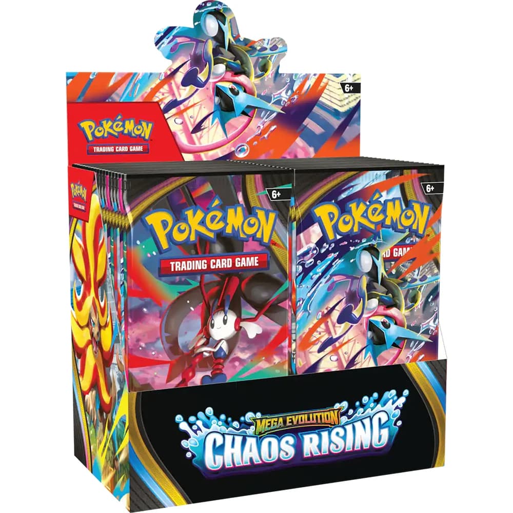 36 Packs Pokemon Cards Chaos Rising TCG Booster Box 360 English Collectible Trading Cards