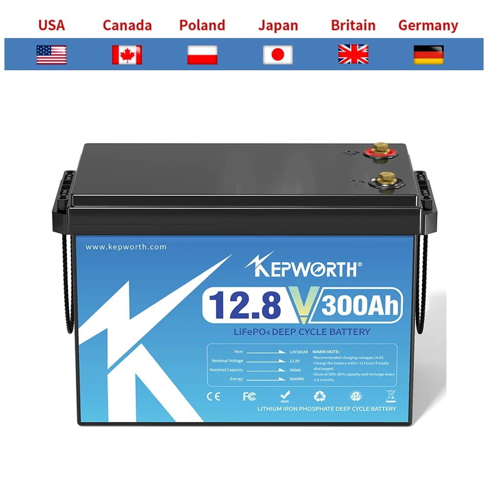 Promoción por tiempo limitado, Stock europeo, batería Lifepo4 de 12V, 100Ah, 120Ah, 180Ah, 200Ah, 300Ah, serie de soporte para Motor de pesca marina