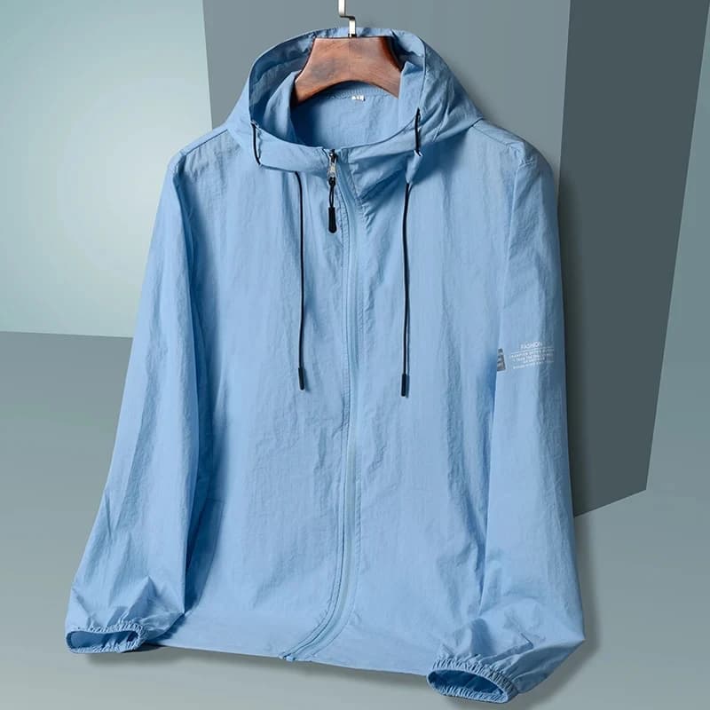 Ropa de protección solar para parejas, ligera y transpirable, superfuerte, fría y a la moda