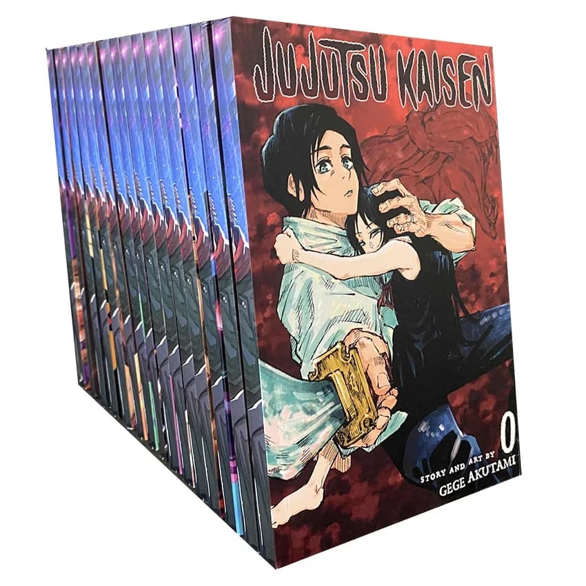 Libro de Anime Jujutsu Kaisen japonés para jóvenes adolescentes, ciencia de fantasía, Suspense misteriosa, Manga, cómic inglés dividido, venta, 1
