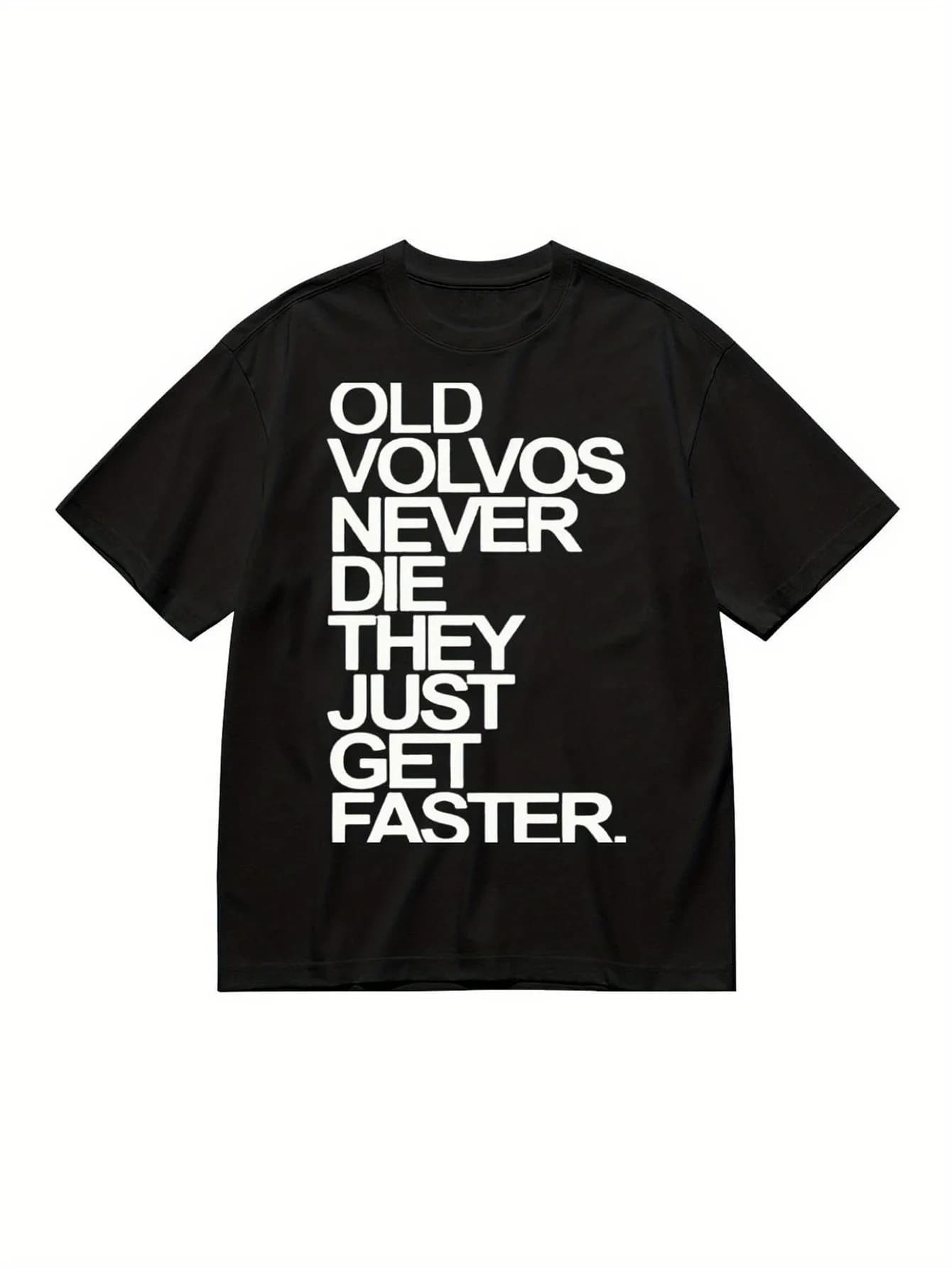 Camiseta Cómoda para Hombre - Camiseta Gráfica Vintage Never Die con Letras Blancas en Negrita, Diseño de Corazón Rojo y Calavera, Casual, Talla S