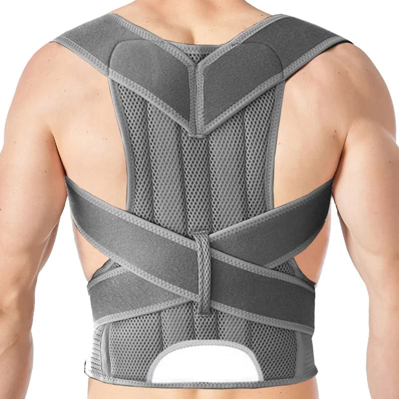 Barra 4XL para el cuidado del hueso del hombro, soporte para corrección de espalda, alisador, Corrector de postura, chaleco, escoliosis, cinturón