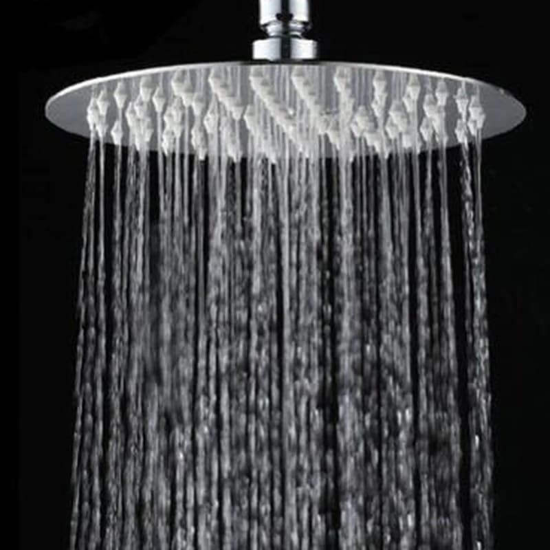 Alcachofa de ducha de acero inoxidable, cabezal de ducha de cascada ultrafino de 10/8/6 pulgadas, redondo y cuadrado, alta calidad, novedad de 2024