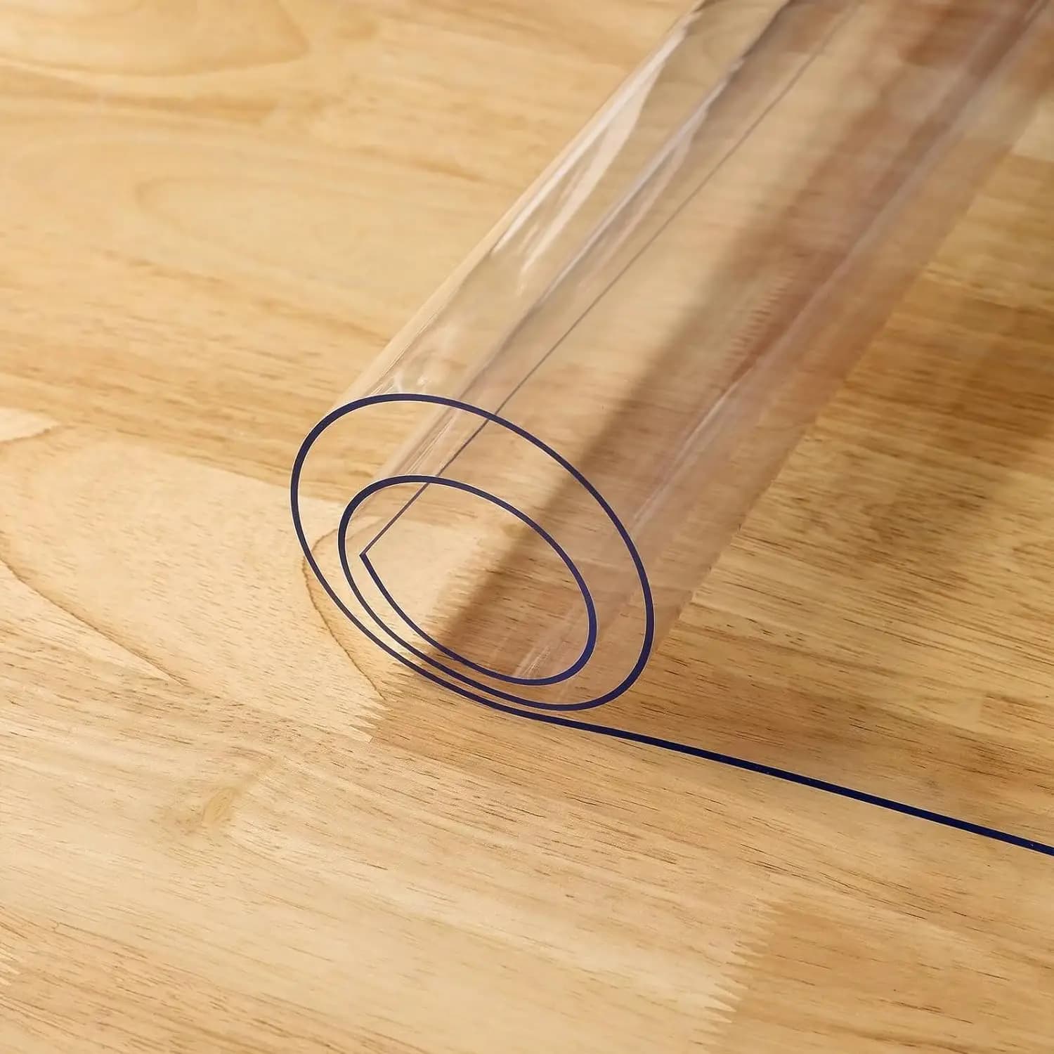 Protector de escritorio de PVC transparente, 1,5mm, antideslizante, fácil de limpiar
