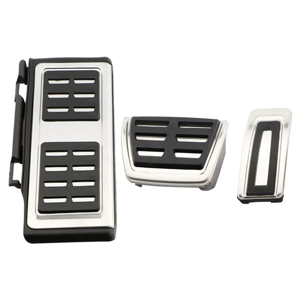 Pedales de coche LHD para Volkswagen VW Passat B8 Variant 2016-2023 Tiguan MK2 Allspace 2017-2023, almohadillas de reposapiés de freno de Gas,