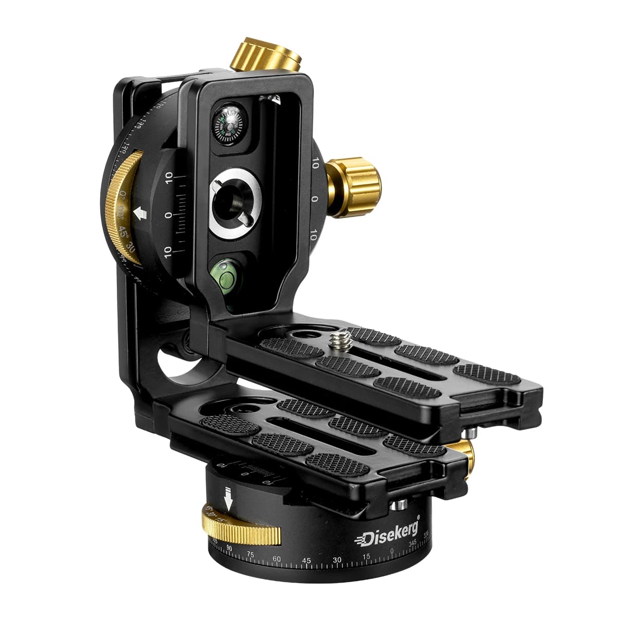 MECO DISE-Soporte de cardán panorámico dual de 360 °, cámara 720VR, indexación de vídeo panorámica 3D, trípode estabilizado de cardán de