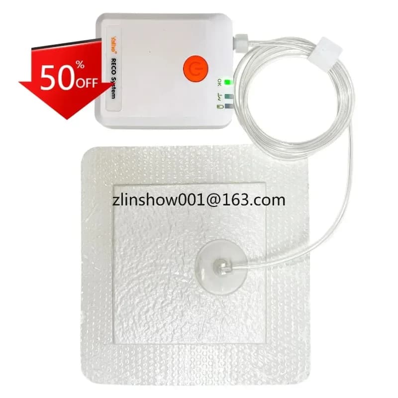 Sistema de terapia de heridas a presión negativa, dispositivo VAC NPWT con kit de vendaje, vendaje médico