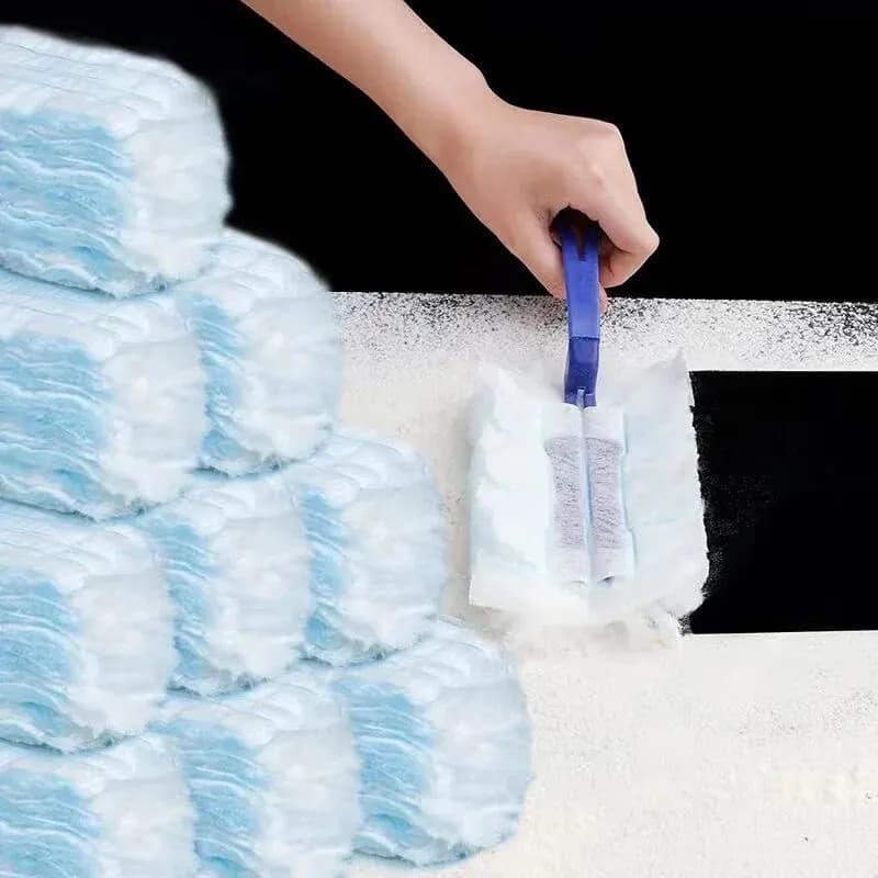 Colector de polvo electrostático para limpieza de mesas con paño de fibra desechable para el hogar