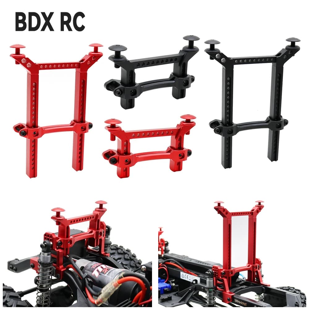 Soportes de postes de carrocería de TRX-4 de Metal para coche trepador de control remoto TRX4 Defender Ford Bronco TRX-6 G63 columna de carcasa de
