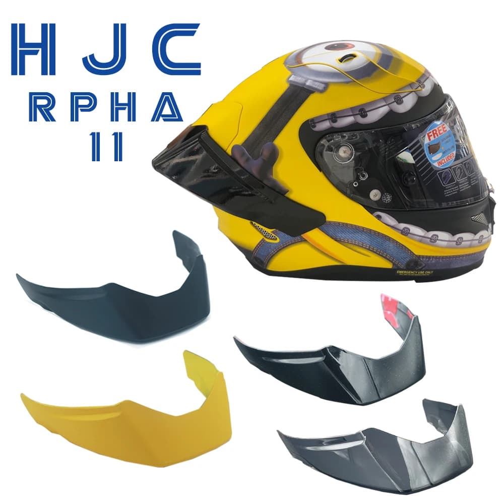 Para HJC RPHA 11, accesorios de decoración para casco, funda alerón para casco trasero de motocicleta HJC RPHA 11 Rpha11