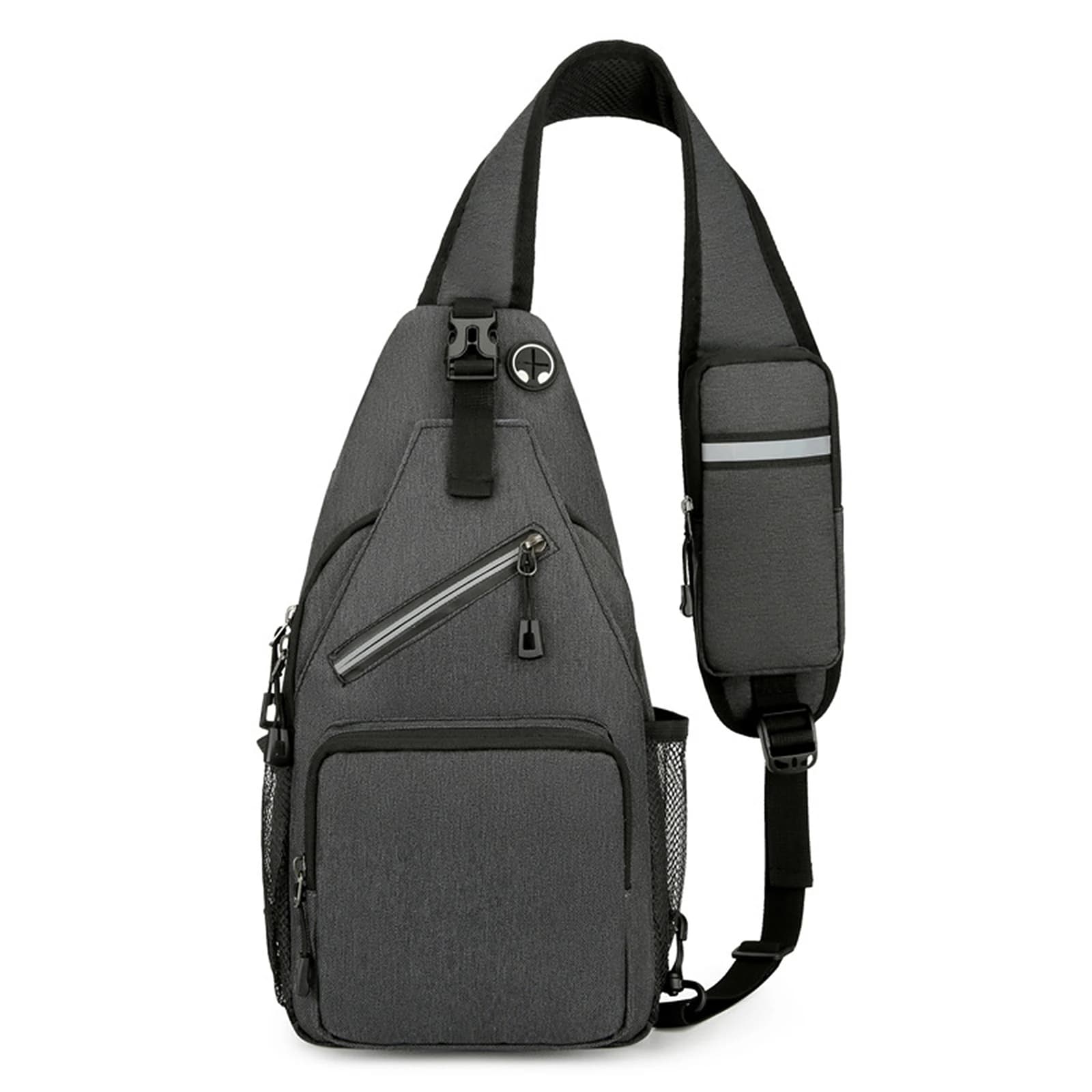 Bolso de pecho informal a la moda para hombre y mujer, bandolera cruzada, bolso de hombro, mochila de día para senderismo, novedad de 2024