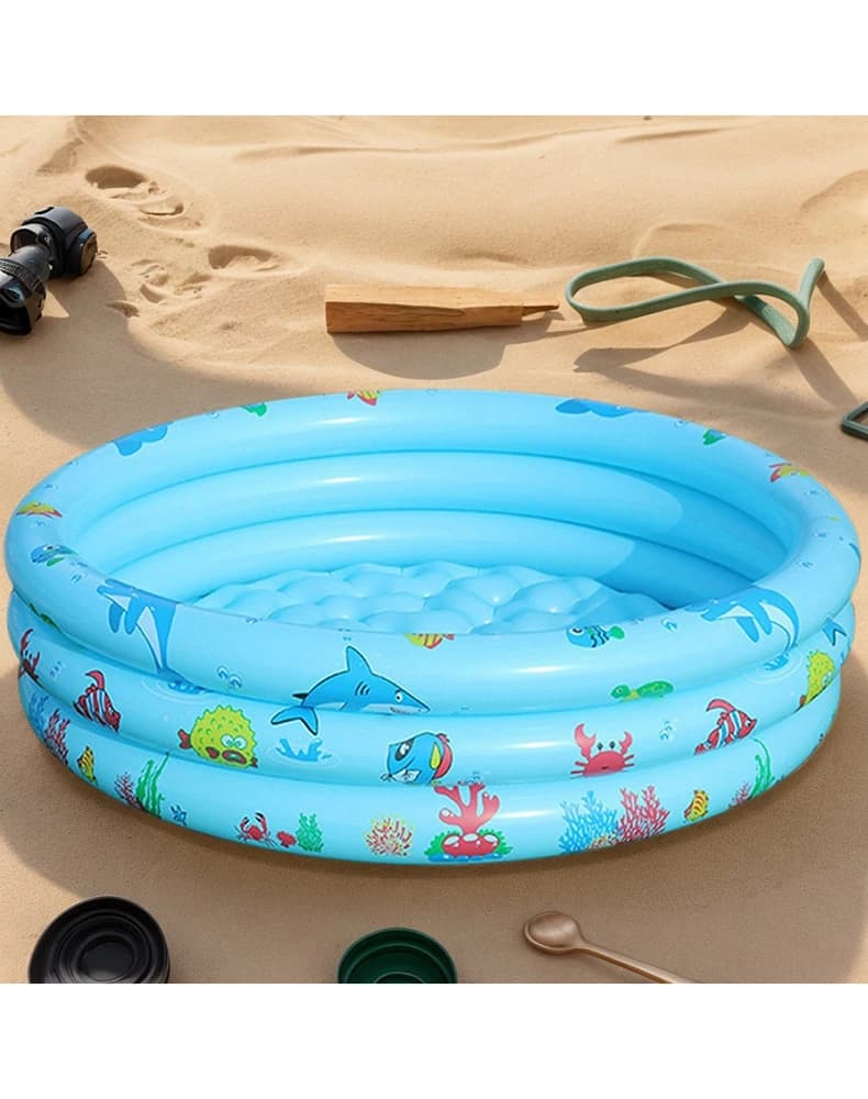 Piscina Inflable para Niños, Plegable y Portátil, para Bebés, para Jugar en el Agua, para el Hogar y Exteriores