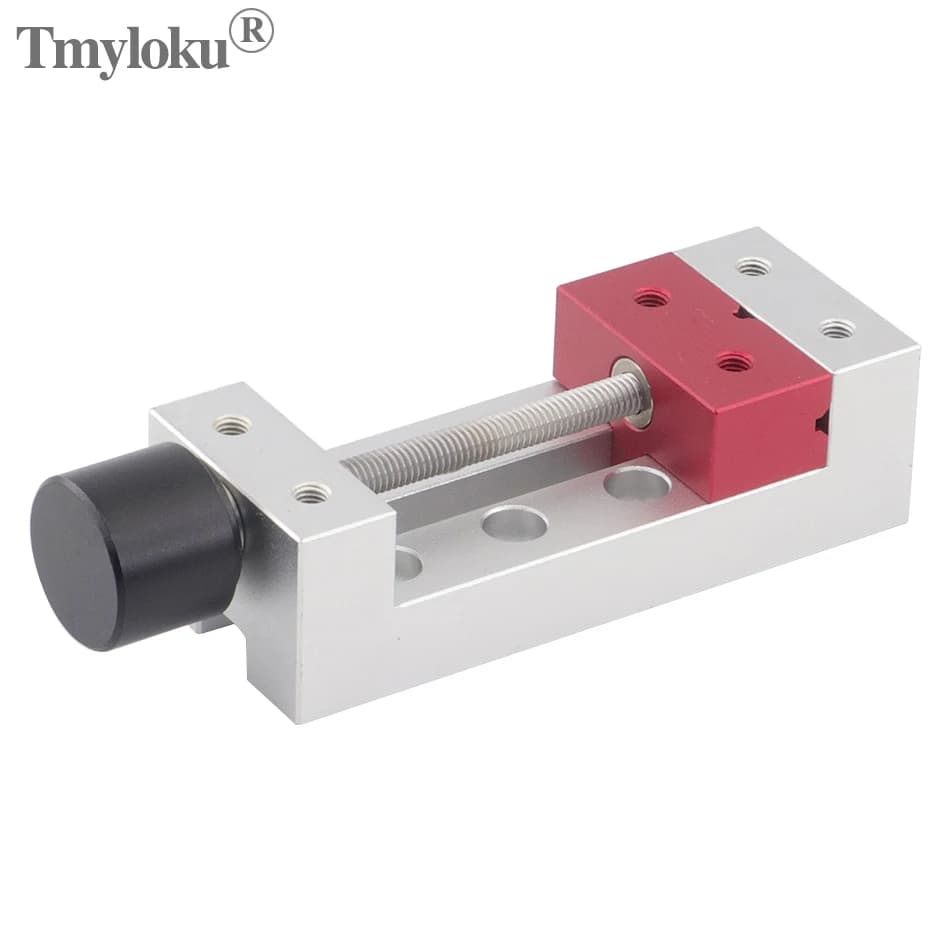 TMYLOKU-Mini máquina de grabado de tornillo de banco de precisión, perforadora CNC, mesa de soldadura pequeña, abrazadera de mesa Manual de