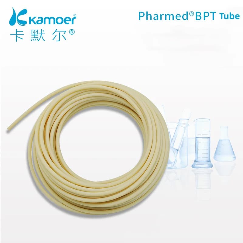 Tubo para Bomba Peristáltica Kamoer, Tubo PharMed BPT Multitamaño, Grado Alimenticio, Anticorrosión, Alta Resistencia Química, Tubo NKP KPP KXF
