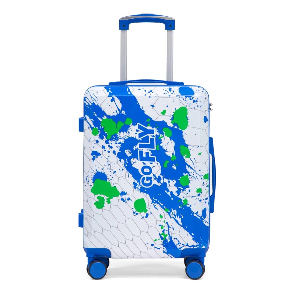 Maleta de viaje con ruedas y candado de combinación para hombres y mujeres, maleta con cremallera y ruedas para equipaje.