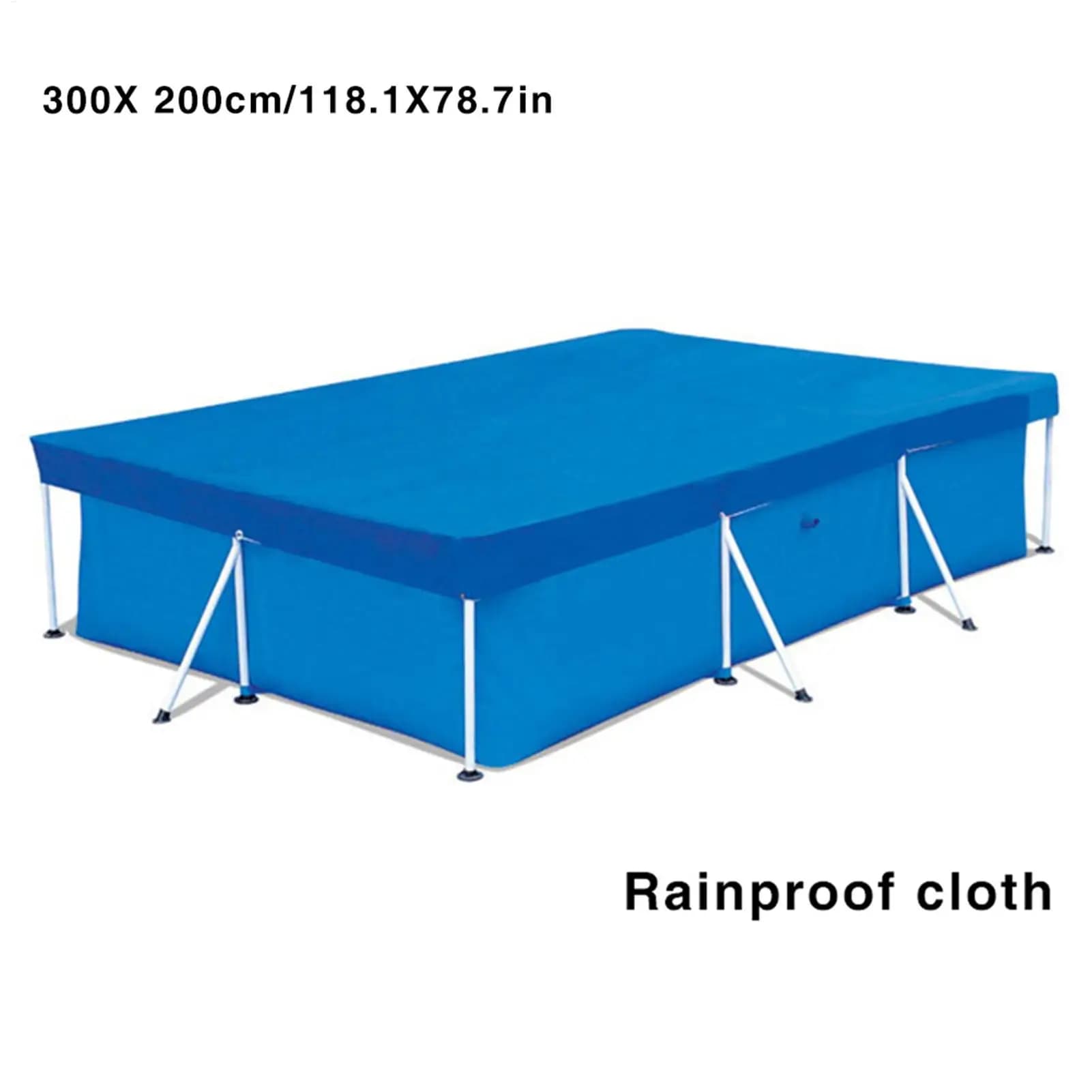 Cubierta para piscina al aire libre, cubierta resistente a la intemperie para bañera, cubierta antipolvo a prueba de lluvia, cubierta de seguridad