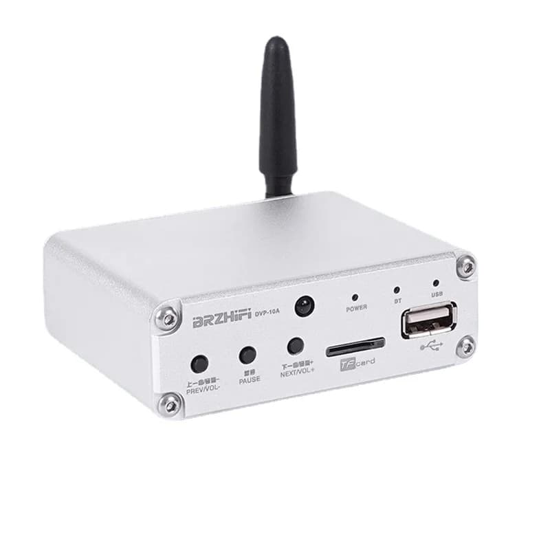 Reproductor de Audio Audiophile ES9018K2M DAC U Disk tarjeta TF lectura sin pérdidas reproductor de música HIFI Bluetooth 5,0 Control remoto por