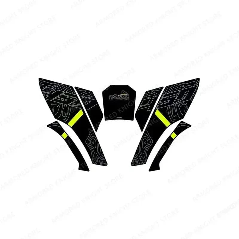 Pegatina lateral para motocicleta CFMOTO 450MT 450 MT 2024, pegatina protectora para tanque de combustible, almohadilla de tracción, cubierta, juegos