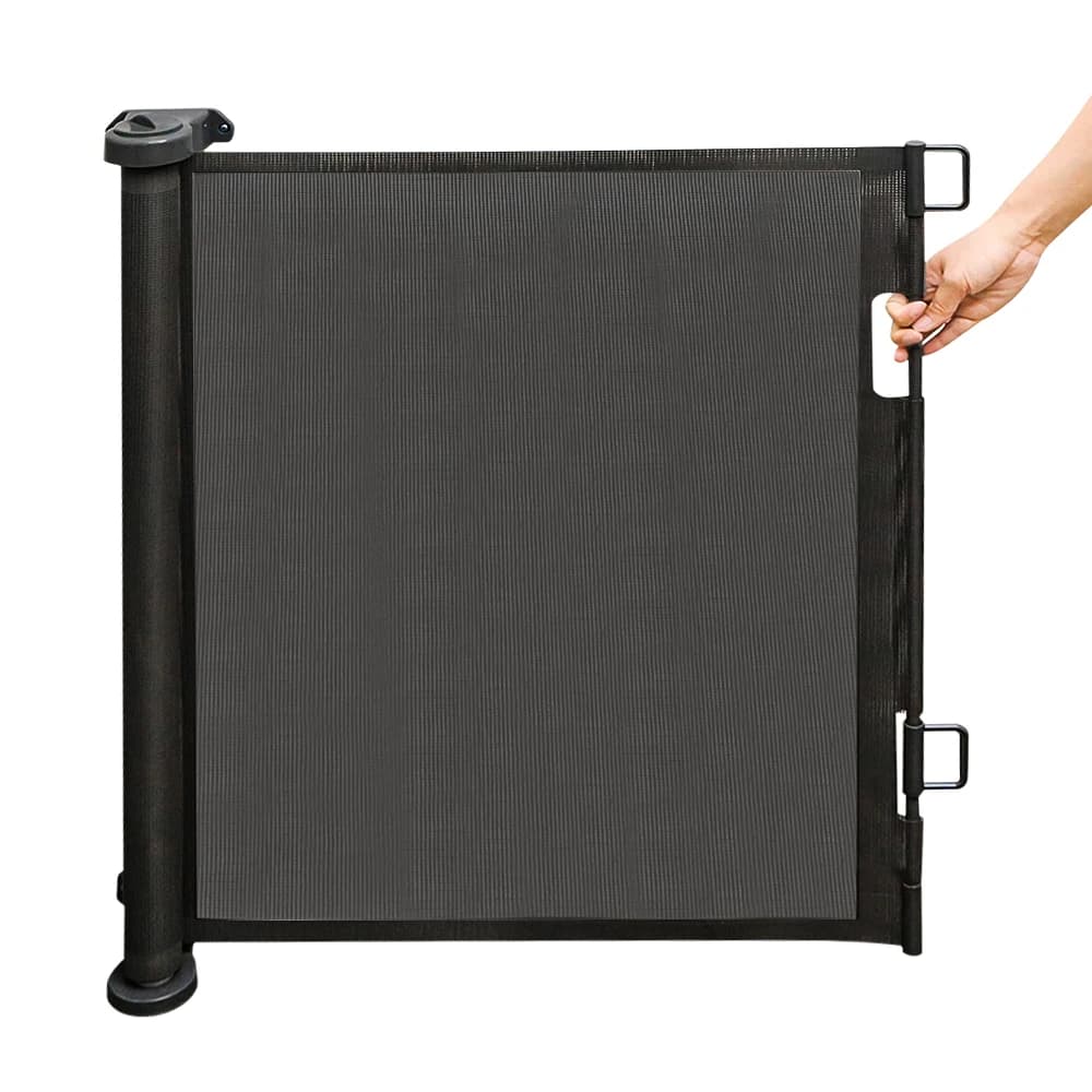 Puerta de escalera extensible de 0-150 Cm, puerta de barrera para bebé, puerta de seguridad, escaleras para niños, gatos y perros, para interior y
