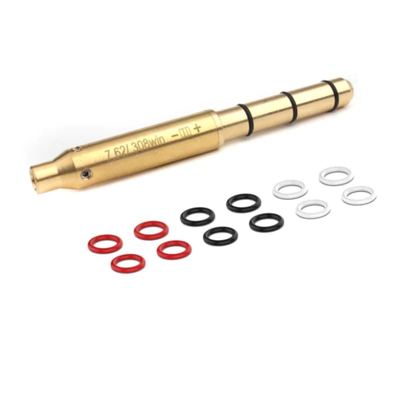 Sin batería mira láser táctica.177/22LR/.223Rem/9mm/.38spl/40S y W Cal luz láser roja