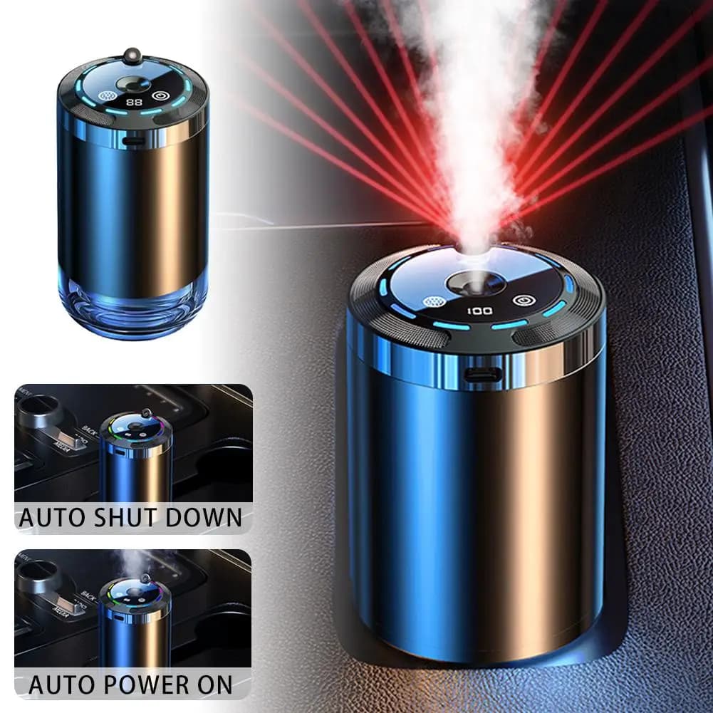 Humidificador difusor para coche, 5 modos, humidificador para coche, difusores de aromaterapia, ambientador para coche, hogar, oficina, dormitorio
