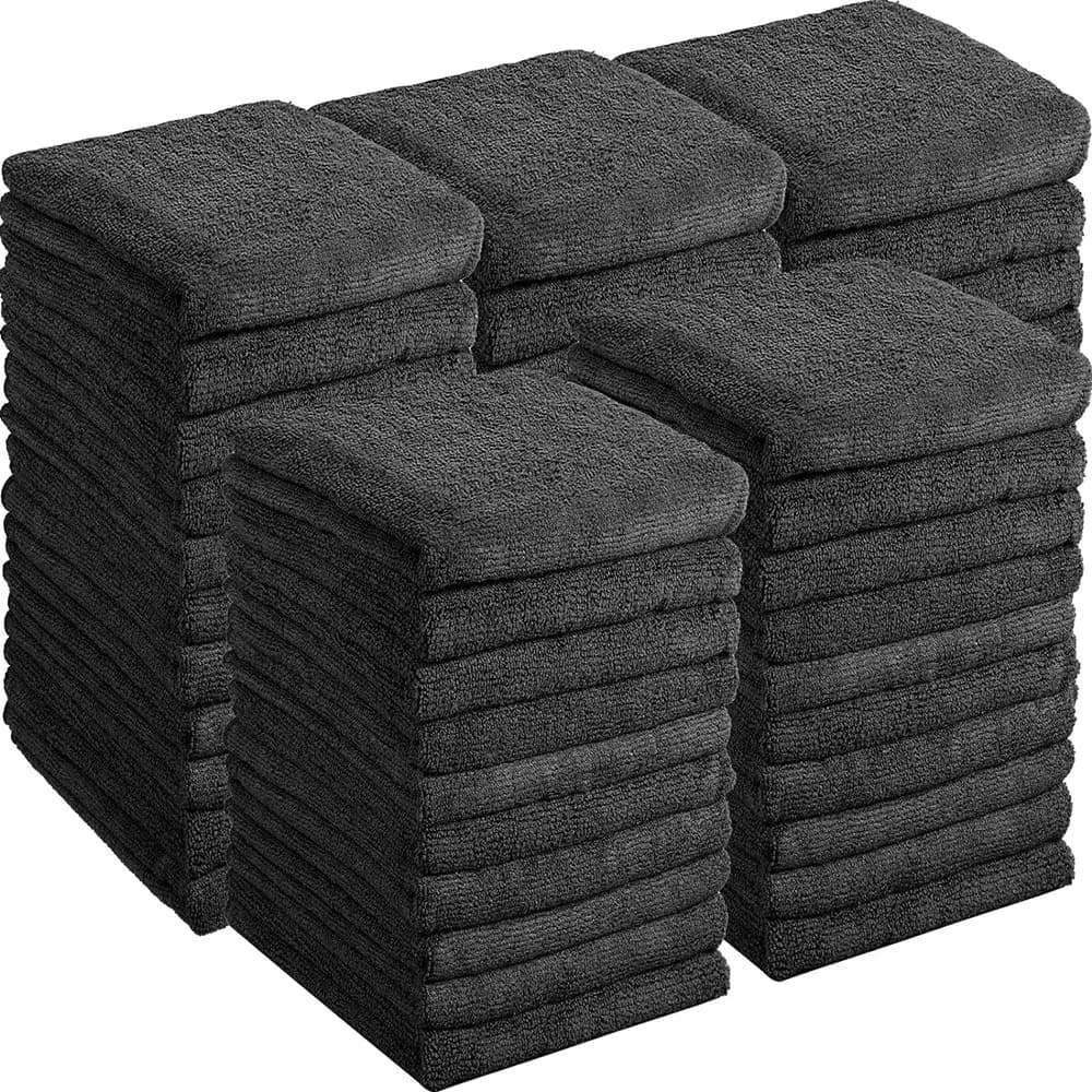 Toallas absorbentes de microfibra para salón de belleza, toallas a prueba de lejía, secado rápido, para gimnasio, baño, Spa, afeitado y Barbero,