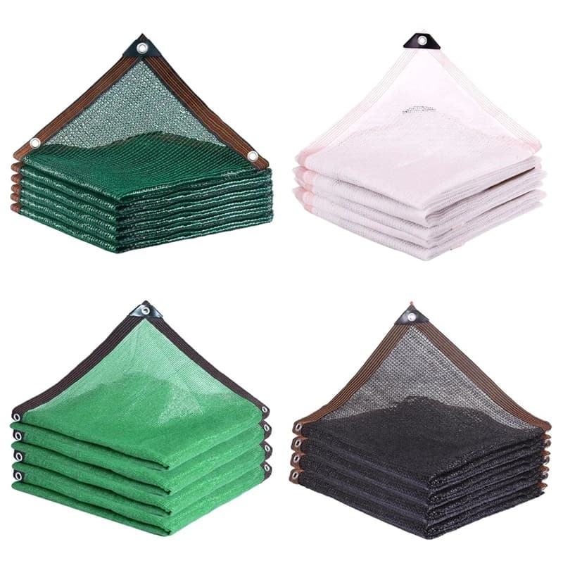 4 colores 45 ~ 50% sombreado jardín Anti UV HDPE parasol red velas bonsái flor parasol malla al aire libre plantas suculentas cubierta
