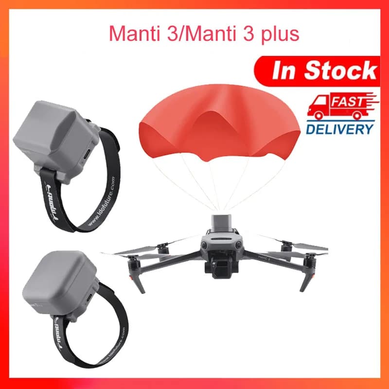 Paracaídas de seguridad de vuelo para DJI Mavic 3 2 Pro ZOOM Mavic Air 2 Air 2S Drone paraguas de seguridad accesorios de protección de seguridad de