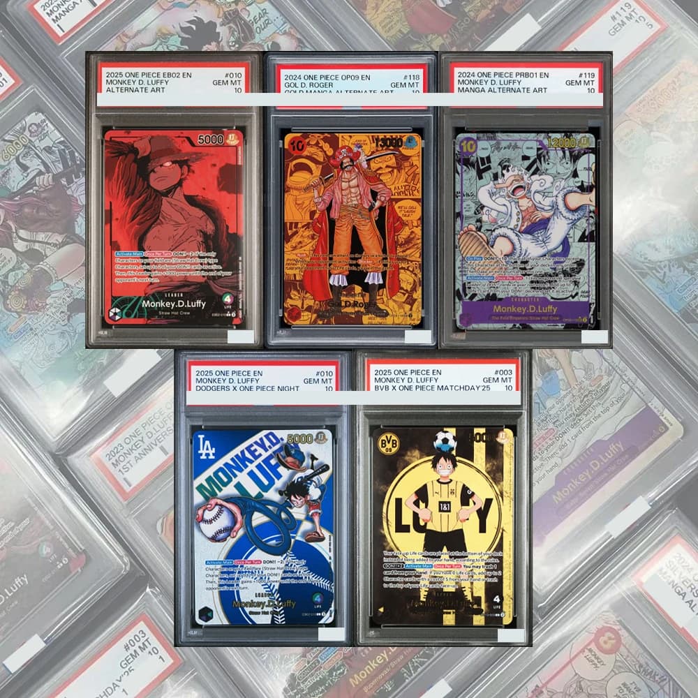 DIY PROXY OPCG COLLECTION CARD 2025 EB02 EXTRA BOOSTER ANIME 25TH COLLECTION # Tarjeta MT10 con diseño alternativo de Monkey D. Luffy 010