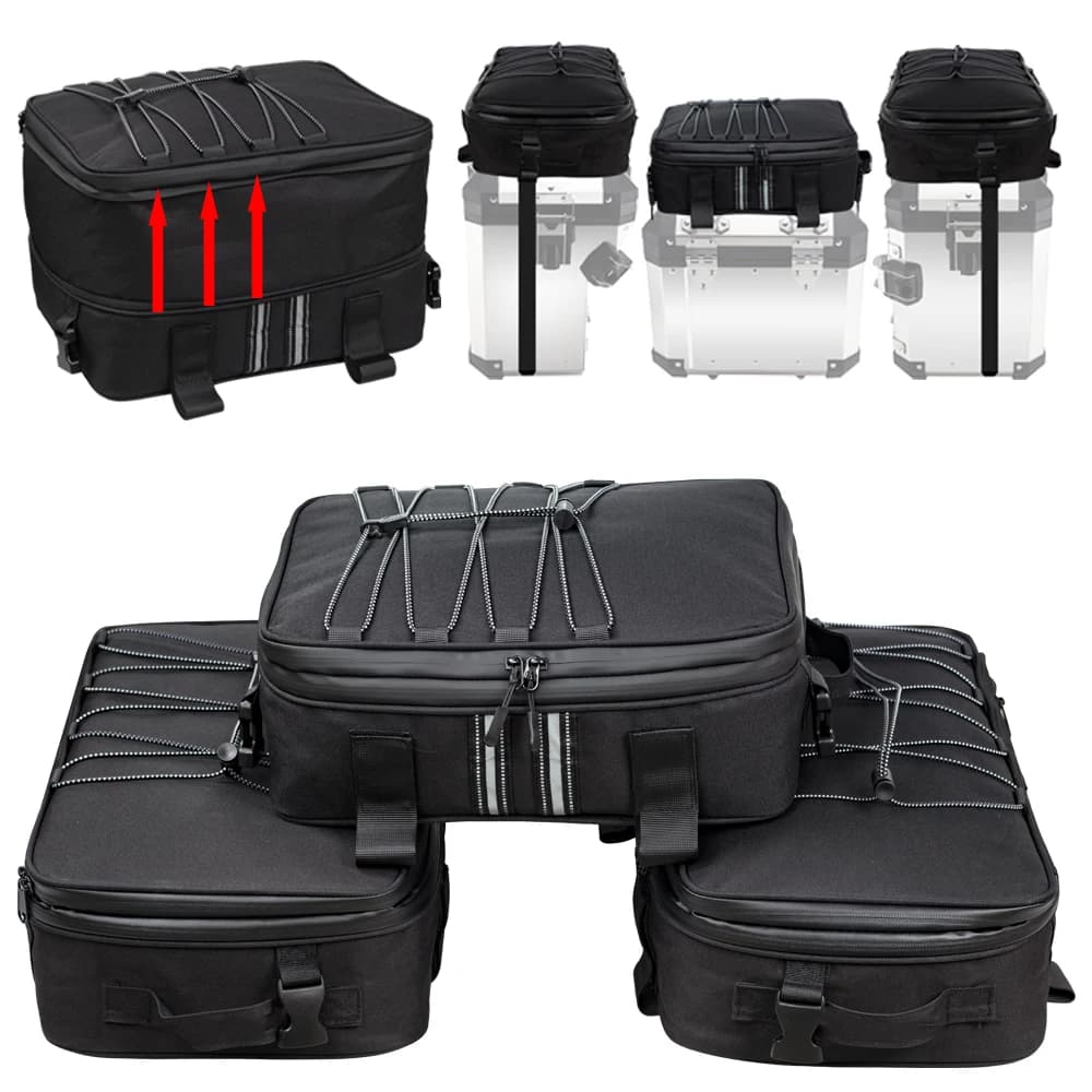Nuevas bolsas superiores para motocicleta para BMW R 1200 1250 GS LC Adventure Top Box bolsas de alforjas bolsas de equipaje F650GS G310GS ADV