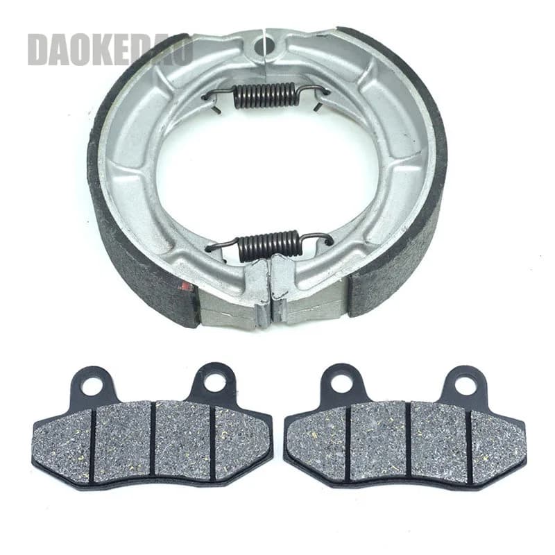 Juego de zapatas de freno delantero y trasero para HYOSUNG GV250 GV 250 Aquila 2001 2002 2003 2004 2005 2006 2007 2008 2009