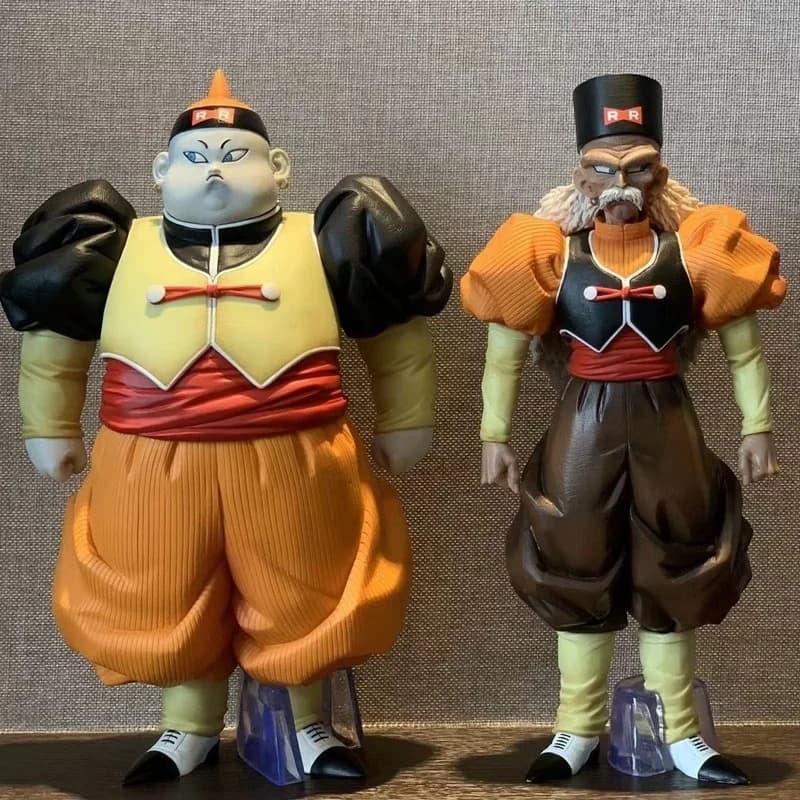 Figura de Dragon Ball de Anime de 25CM ANDROID 19 ANDROID 20 Dr.gero, colección de figuras de acción de PVC, modelo de juguete para niños, regalos