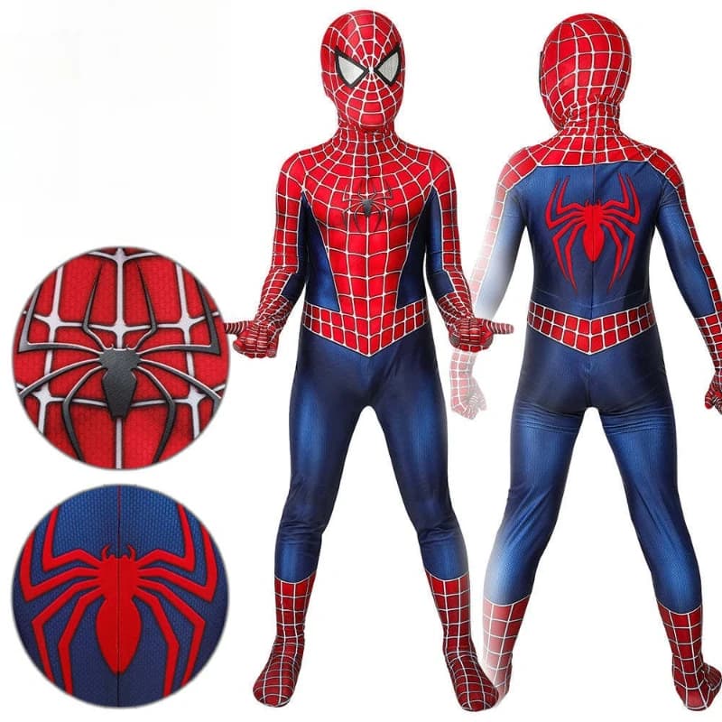 Disfraz de Spiderman para Niños y Niñas, Disfraz de Superhéroe Monkey Miles Morales, Disfraz de Spider-Man Zentai Estilo Mono 3D, Disfraces de
