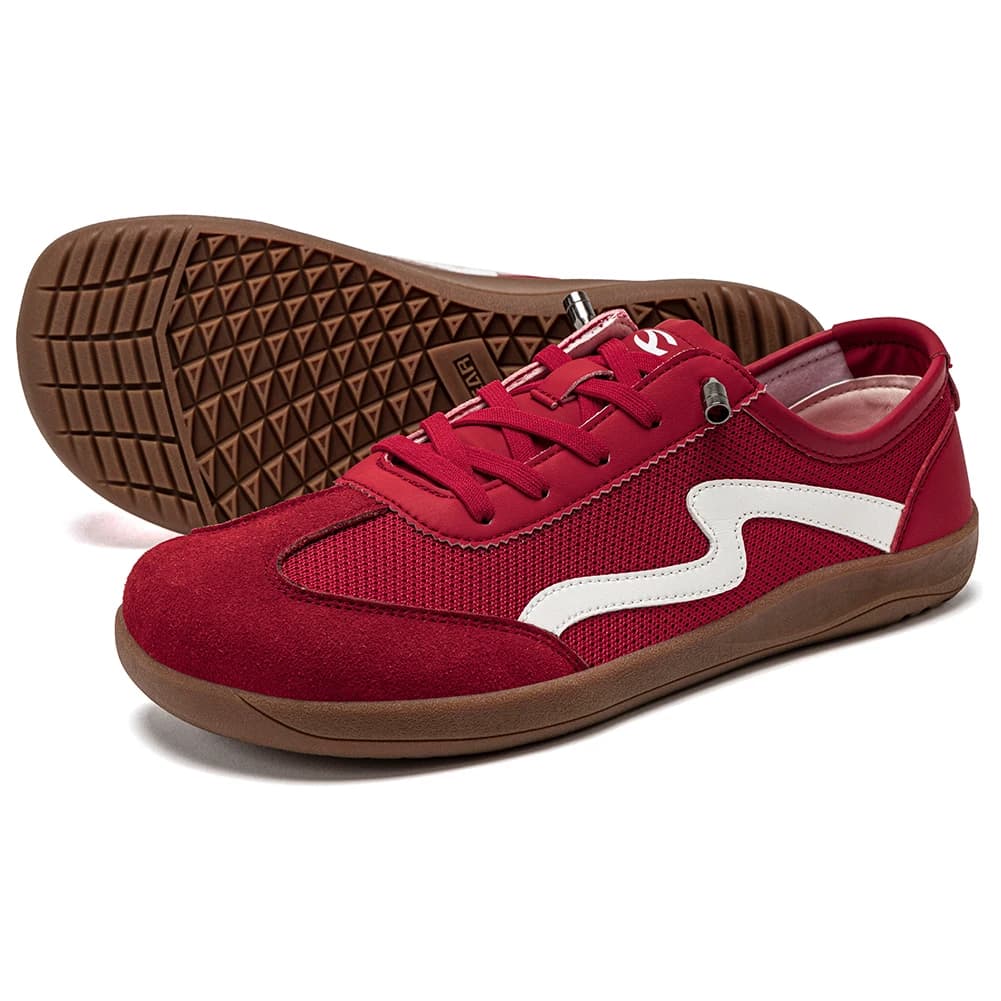 HOBIBEAR Zapatos minimalistas unisex sin cordones con punta ancha, zapatillas ligeras y transpirables para caminar, para hombres y mujeres