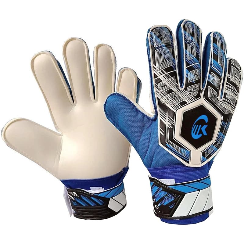 Guantes de Portero de Fútbol Profesionales para Niños y Adultos, Palmas de Látex con Super Agarre, Protección para los Dedos, Amortiguación