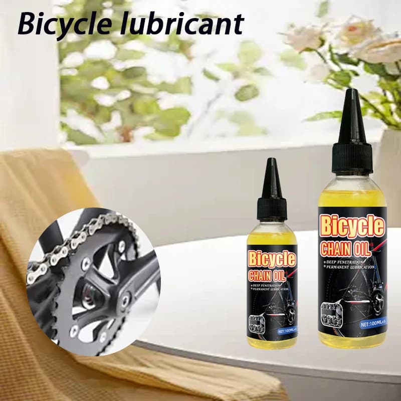 Lubricante Especial para Bicicleta, Aceite para Cadena de Bicicleta de Montaña y Carretera, Grasa para Horquilla, Volante y Cadena, Accesorios de