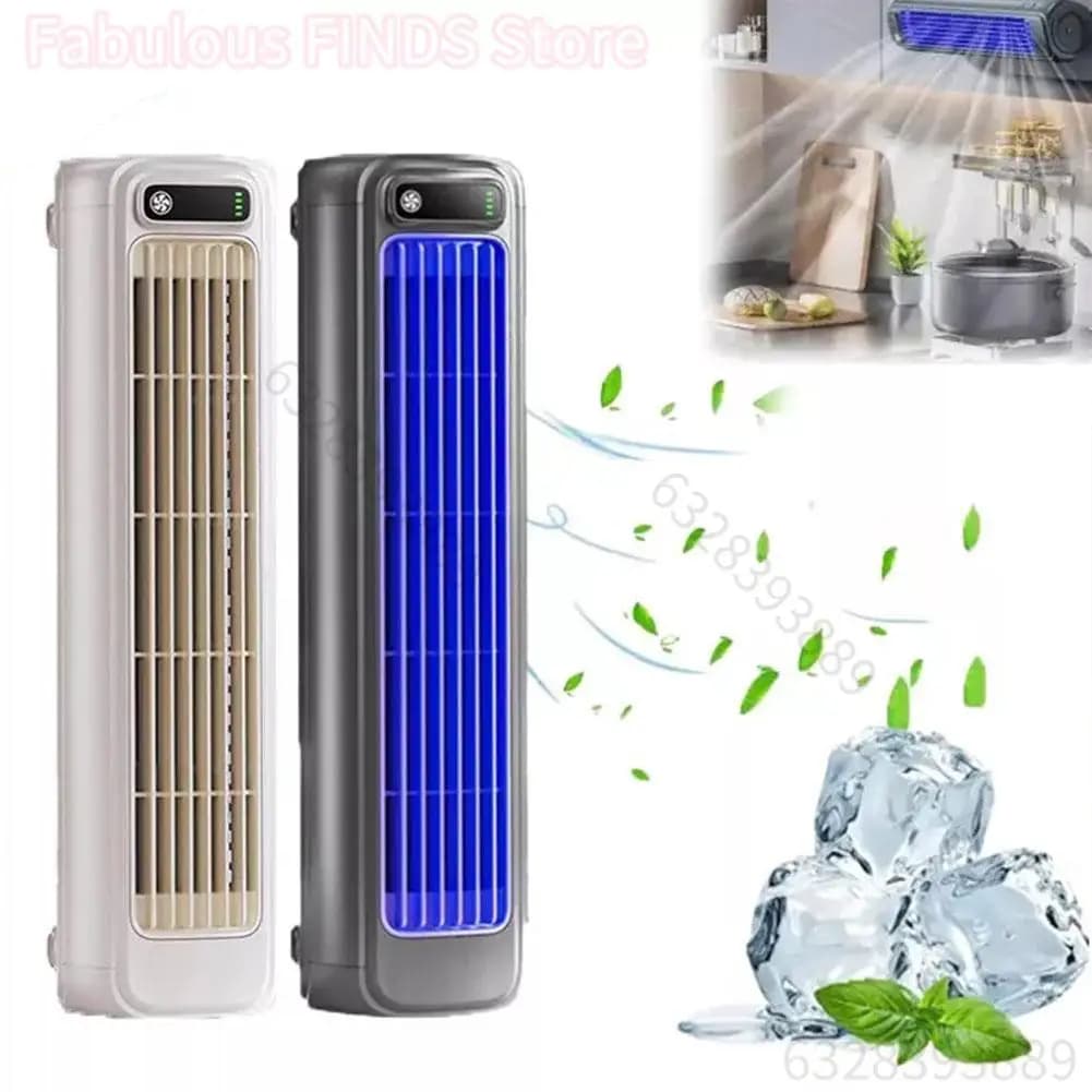 Ventilador de Pared de Tres Velocidades para Cocina, Enfriador de Aire Portátil, Ultra Silencioso, Refrigeración Montada en la Pared