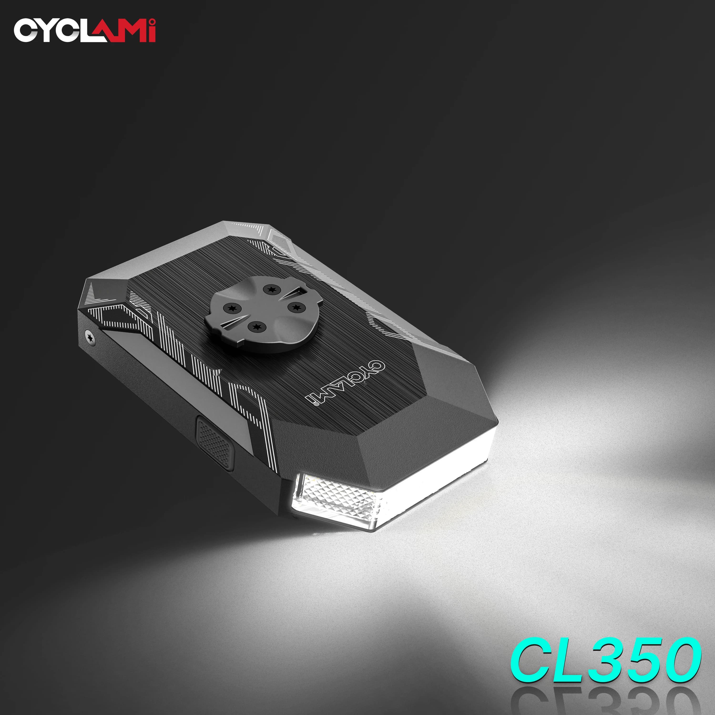 Luz Delantera para Bicicleta Ultraligera CYCLAMI, 350 Lúmenes, Linterna, Faro para Bicicleta, Luz de Advertencia de Seguridad para Ciclismo Diurno,