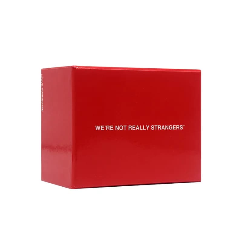Juego de cartas We're Not Really Strangers: un juego de cartas interactivo para adultos y el juego de mesa Icebreaker
