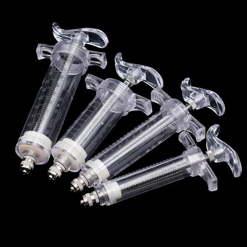Jeringa de alimentación para pájaros bebés y loros de 10/20/30/50ml, alimentador manual ajustable, suministros para aves, herramientas de cría de
