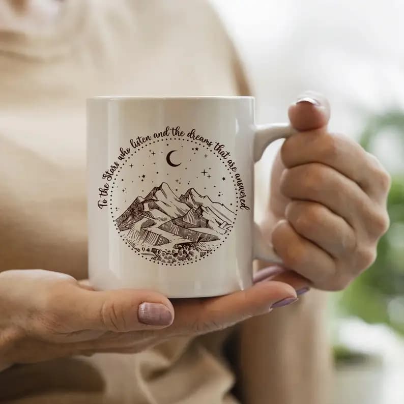 ACOTAR, Corte de Espinas y Rosas, Tazas de Libro, Tazas inspiradas en ACOTAR