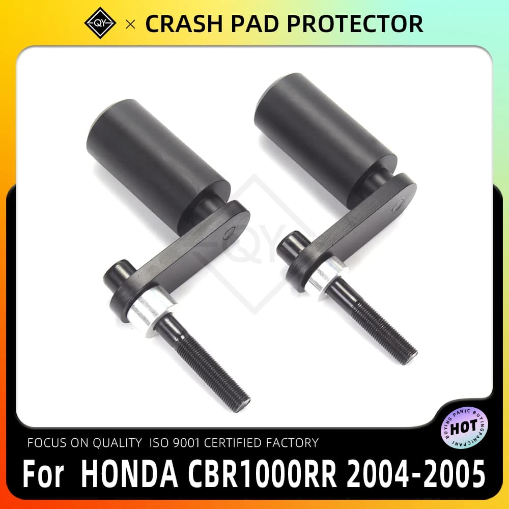 LQYL motocicleta negro carbono sin marco de corte deslizadores protección contra caídas para HONDA CBR1000RR CBR 1000 RR CBR1000 2004 2005