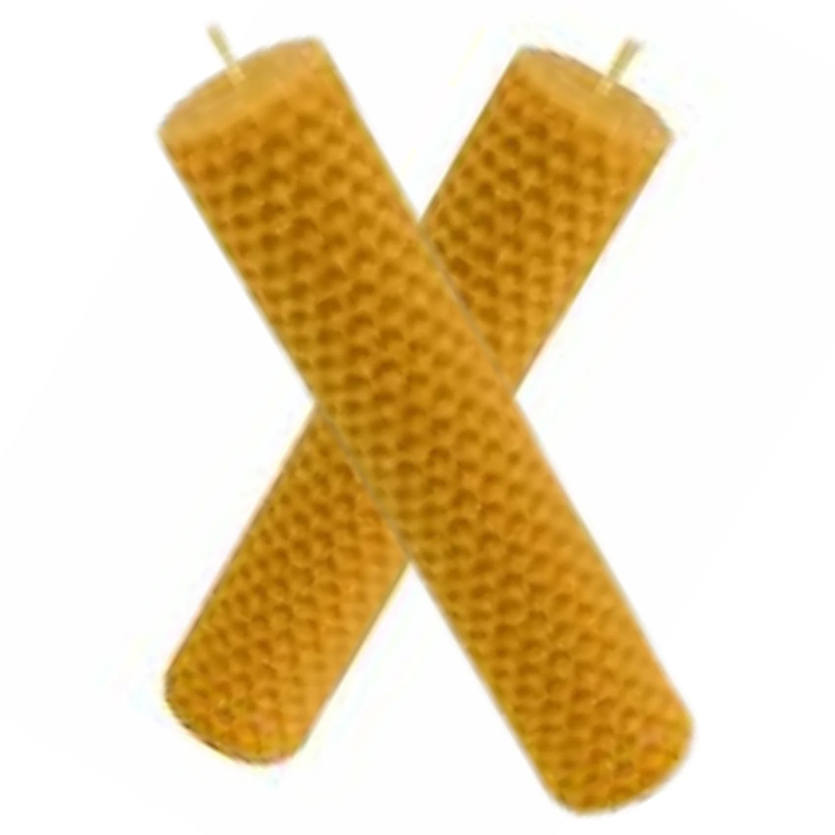 Candleval Velas de Miel de Abeja para Rituales 100% Natural Española Cera Pura - Medidas 10 cm x 2,2 cm aprox. - Hechas a Mano - Origen España - SIN