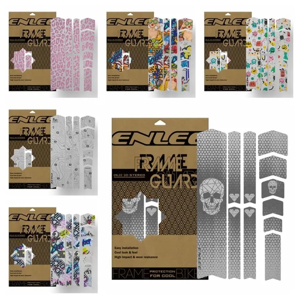 Nuevo Protector adhesivo extraíble para cuadro de bicicleta, cubierta protectora impermeable y ligera para bicicleta de carretera, PVC resistente a
