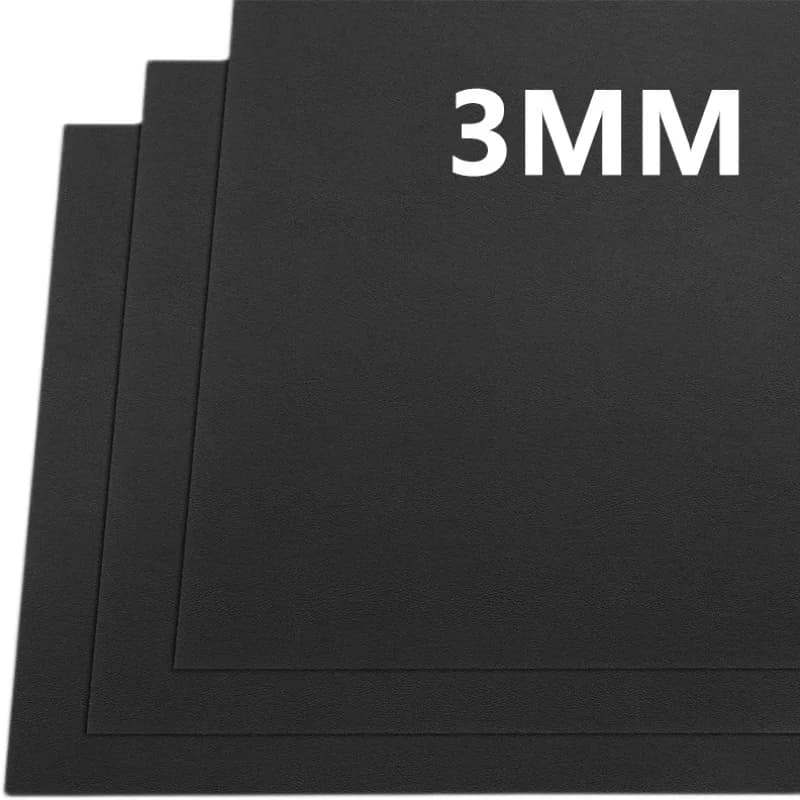 KYDEX-placa termoplástica K para fundas, hoja de 3MM de espesor, 4 tamaños, Material para manualidades