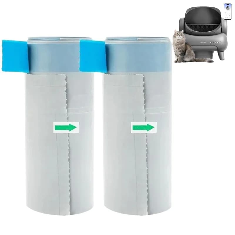 Bolsas de Repuesto Neakasa para la Caja de Arena Autolimpiable M1 Open-Top, Bolsas Originales para Recipientes de Arena para Gatos, Bolsas para