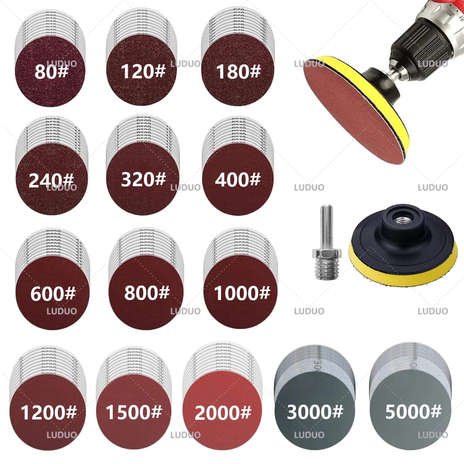 Kit de restauración de faros de coche, almohadilla de lana, esponja para encerar, interfaz, luz automática, lijado, pulido, lavado, limpieza, 30/15